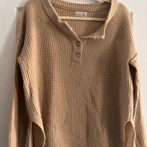 Women’s Waffle Sweater